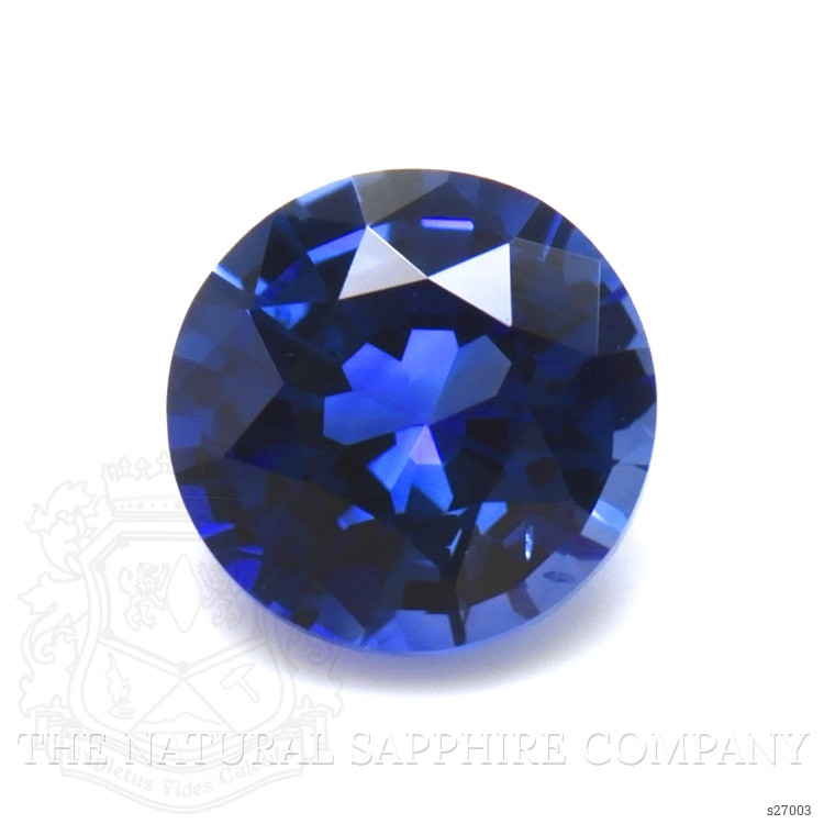 0.77 Ct. Blue Sapphire from Ceylon (Sri Lanka)