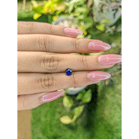0.77 Ct. Blue Sapphire from Ceylon (Sri Lanka) Life Style