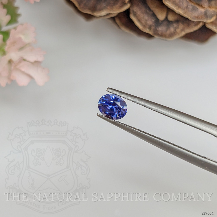 0.54 Ct. Blue Sapphire from Ceylon (Sri Lanka)