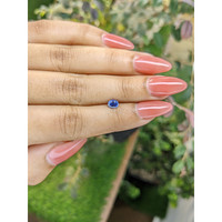 0.54 Ct. Blue Sapphire from Ceylon (Sri Lanka) Life Style