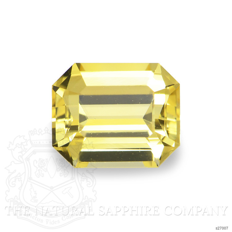 0.59 Ct. Yellow Sapphire from Ceylon (Sri Lanka)