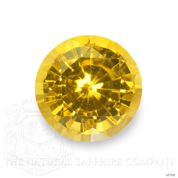 0.77 Ct. Yellow Sapphire from Ceylon (Sri Lanka)