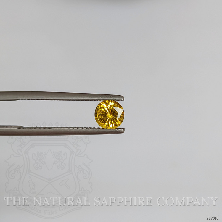 0.77 Ct. Yellow Sapphire from Ceylon (Sri Lanka)