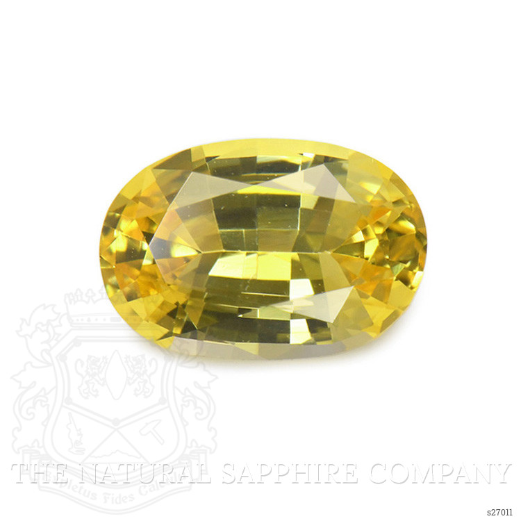 0.57 Ct. Yellow Sapphire from Ceylon (Sri Lanka)