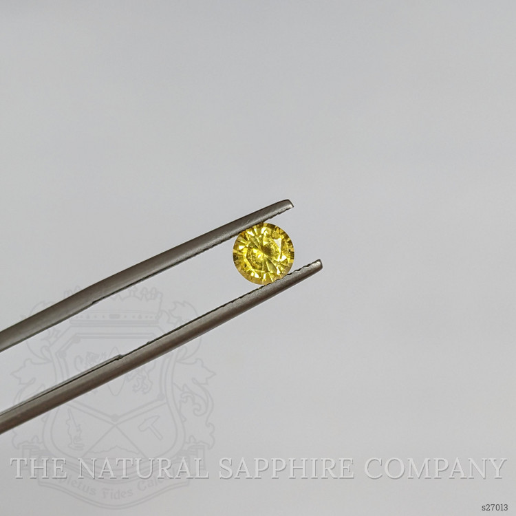 0.82 Ct. Yellow Sapphire from Ceylon (Sri Lanka)
