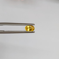 0.58 Ct. Yellow Sapphire from Ceylon (Sri Lanka) Life Style