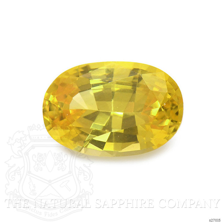 0.54 Ct. Yellow Sapphire from Ceylon (Sri Lanka)