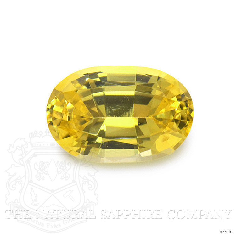 0.57 Ct. Yellow Sapphire from Ceylon (Sri Lanka)