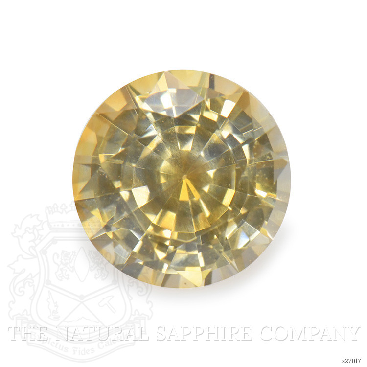 0.79 Ct. Yellow Sapphire from Ceylon (Sri Lanka)