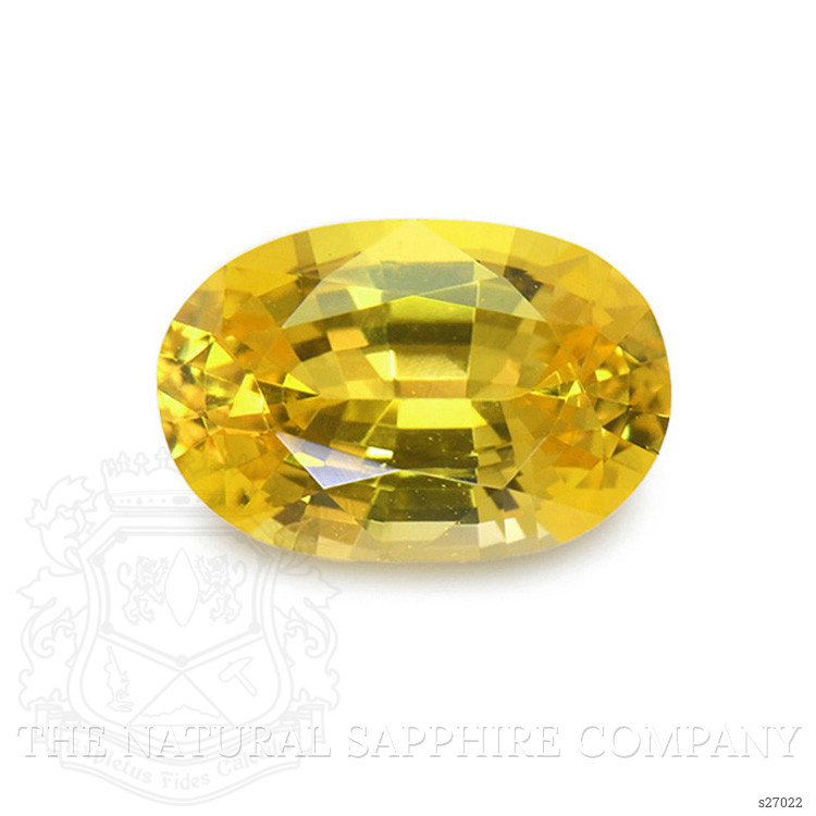 0.56 Ct. Yellow Sapphire from Ceylon (Sri Lanka)