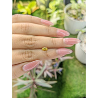 0.56 Ct. Yellow Sapphire from Ceylon (Sri Lanka) Life Style