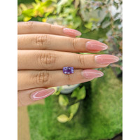 2.45 Ct. Purple Sapphire from Ceylon (Sri Lanka) Life Style