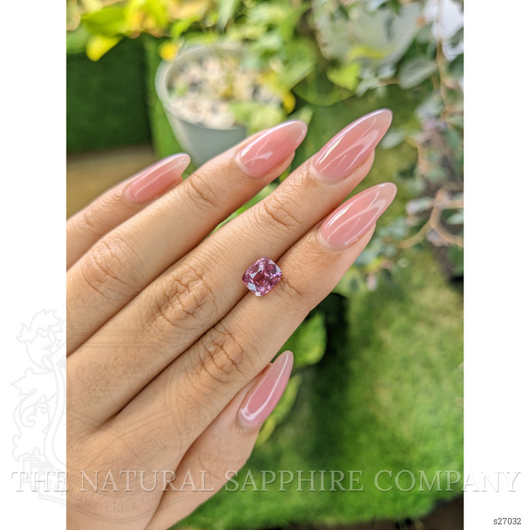 1.97 Ct. Pink Sapphire from Ceylon (Sri Lanka)