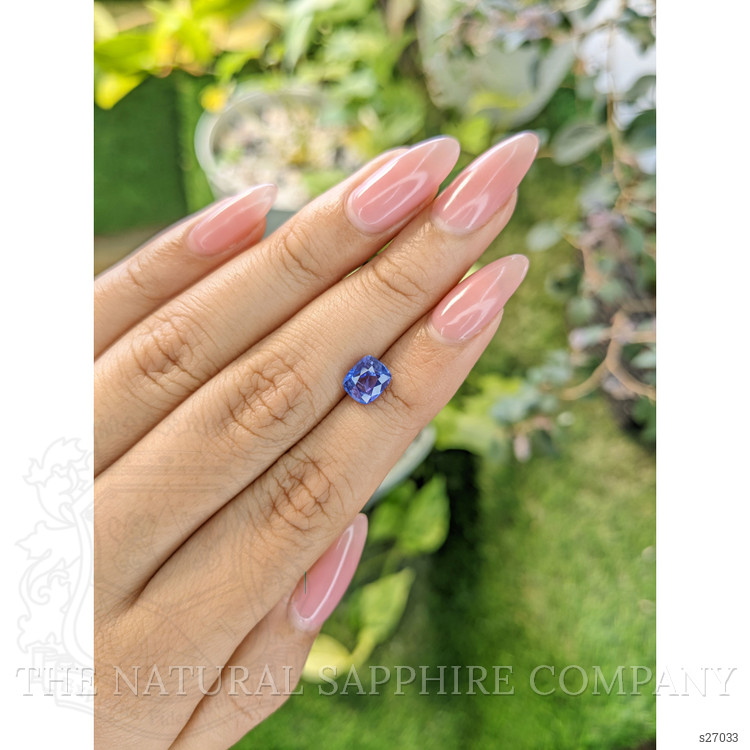 1.80 Ct. Blue Sapphire from Ceylon (Sri Lanka)