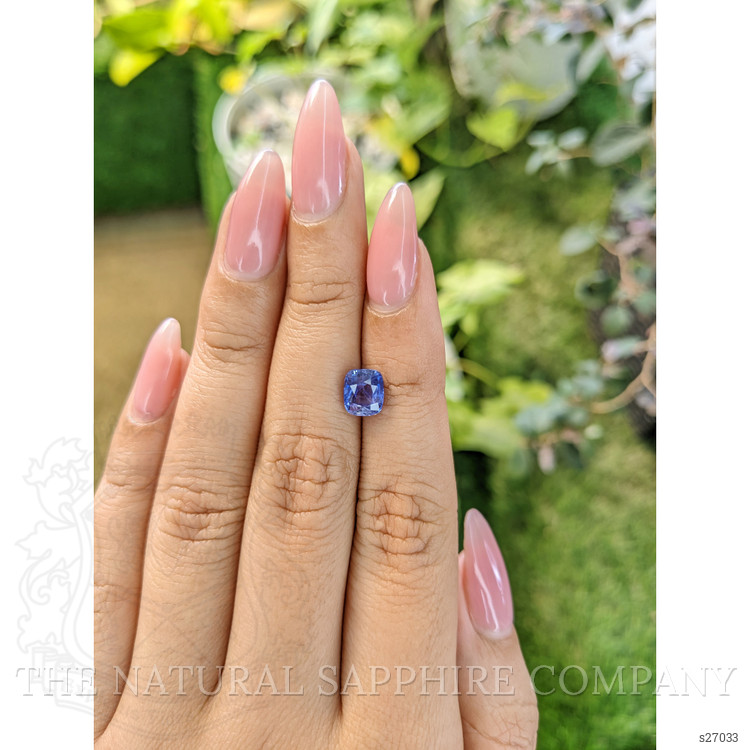 1.80 Ct. Blue Sapphire from Ceylon (Sri Lanka)
