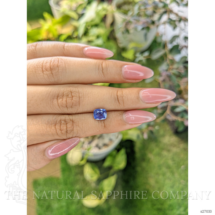 1.80 Ct. Blue Sapphire from Ceylon (Sri Lanka)