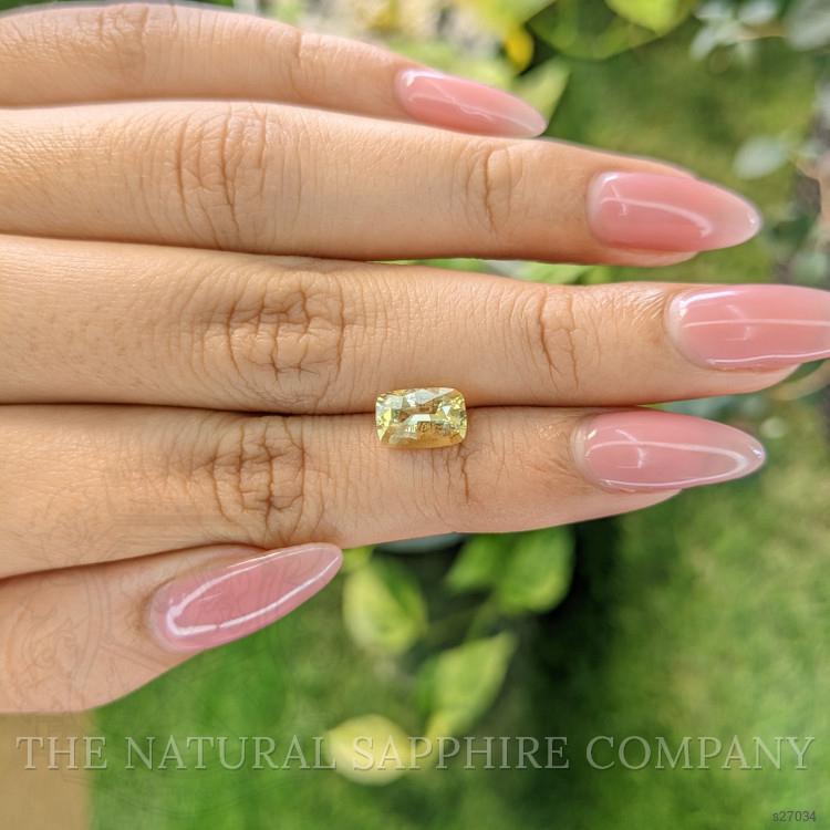 2.07 Ct. Yellow Sapphire from Ceylon (Sri Lanka)