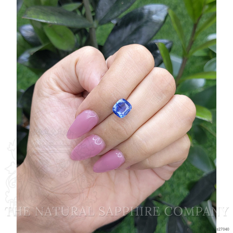 3.03 Ct. Blue Sapphire from Ceylon (Sri Lanka)