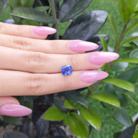 3.03 Ct. Blue Sapphire from Ceylon (Sri Lanka) Life Style