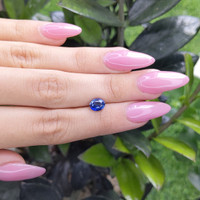 1.67 Ct. Blue Sapphire from Ceylon (Sri Lanka) Life Style