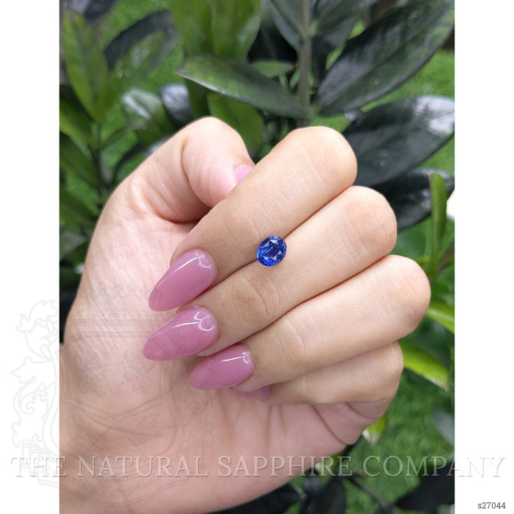 1.58 Ct. Blue Sapphire from Ceylon (Sri Lanka)