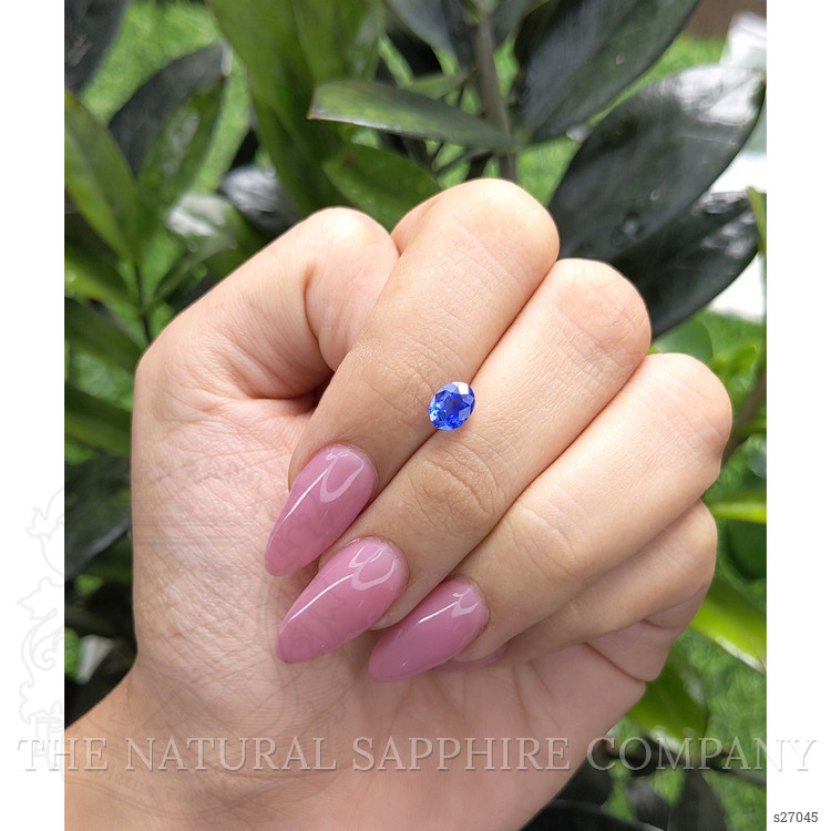 1.25 Ct. Blue Sapphire from Ceylon (Sri Lanka)