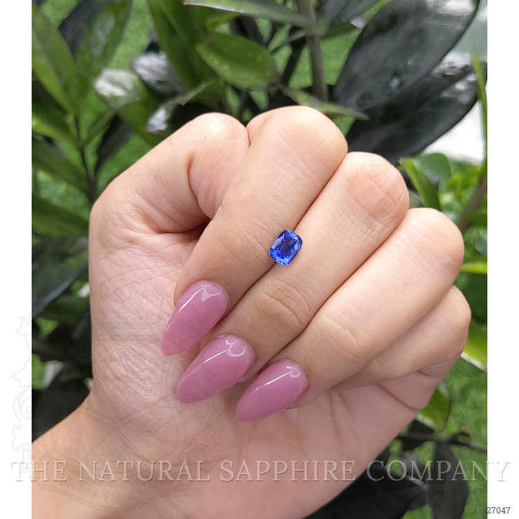 1.14 Ct. Blue Sapphire from Ceylon (Sri Lanka)