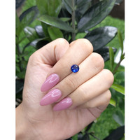 2.01 Ct. Blue Sapphire from Ceylon (Sri Lanka) Life Style