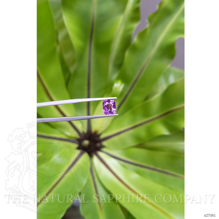 2.04 Ct. Pinkish Purple Sapphire from Ceylon (Sri Lanka)