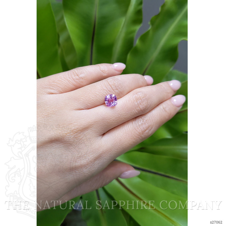 2.83 Ct. Pinkish Purple Sapphire from Ceylon (Sri Lanka)