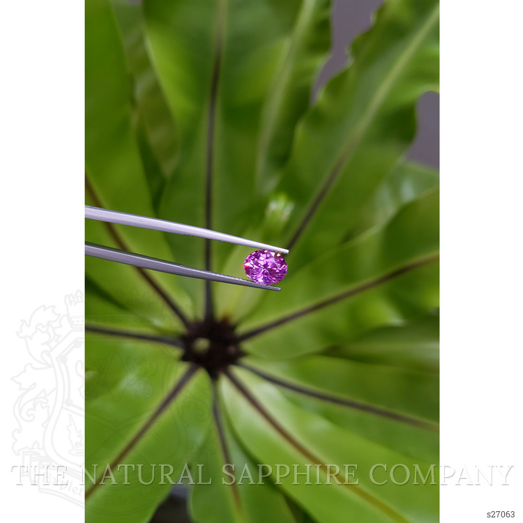 2.52 Ct. Pinkish Purple Sapphire from Ceylon (Sri Lanka)