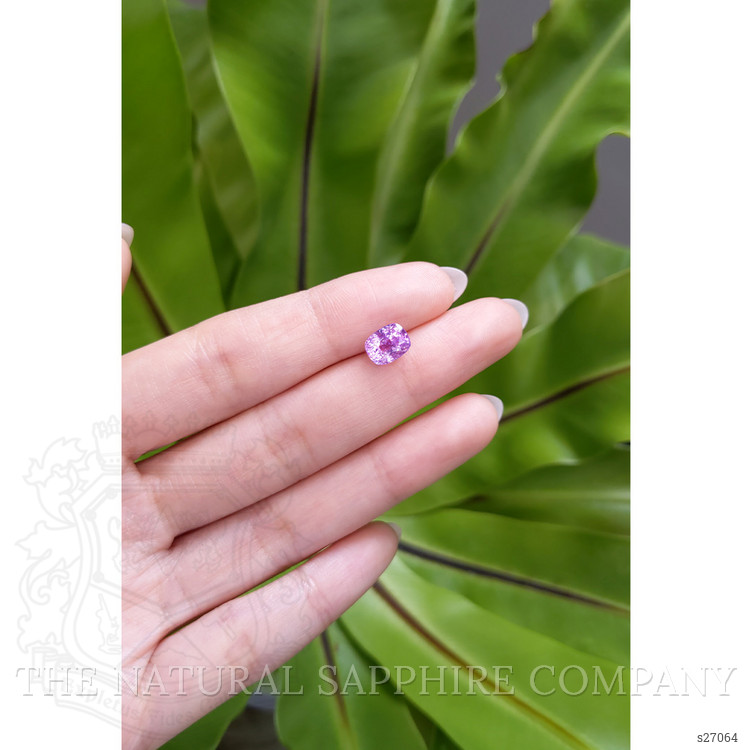 2.43 Ct. Pinkish Purple Sapphire from Ceylon (Sri Lanka)