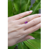 1.08 Ct. Purple Sapphire from Ceylon (Sri Lanka) Life Style