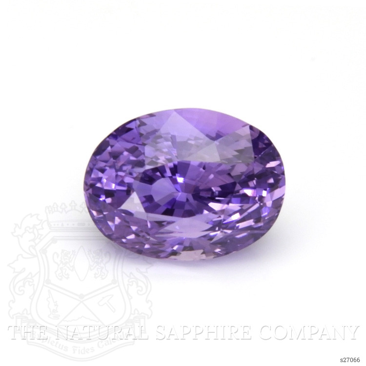 4.06 Ct. Purple Sapphire from Ceylon (Sri Lanka)