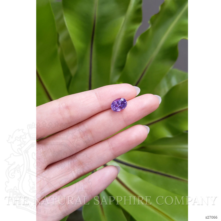 4.06 Ct. Purple Sapphire from Ceylon (Sri Lanka)