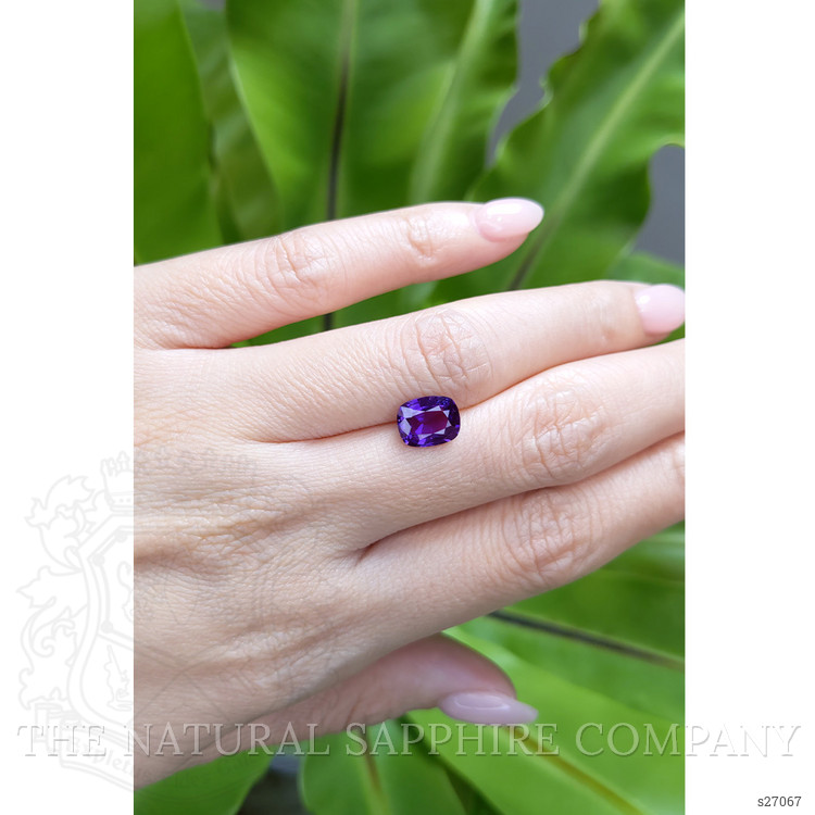 2.18 Ct. Purple Sapphire from Ceylon (Sri Lanka)
