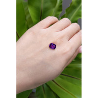2.18 Ct. Purple Sapphire from Ceylon (Sri Lanka) Life Style