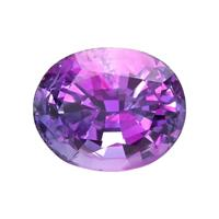 3.39 Ct. Pinkish Purple Sapphire from Ceylon (Sri Lanka) Video