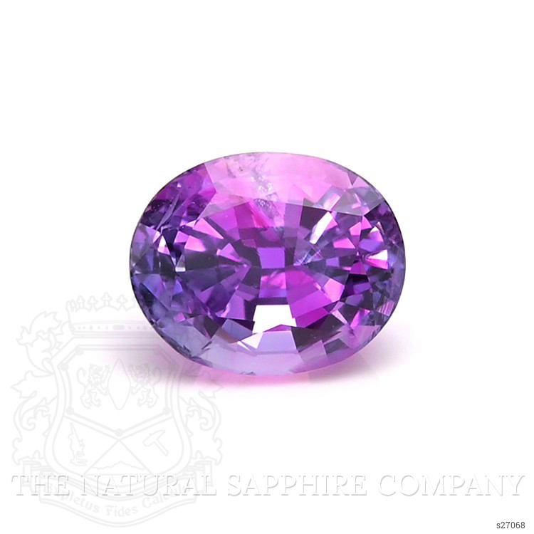3.39 Ct. Pinkish Purple Sapphire from Ceylon (Sri Lanka)