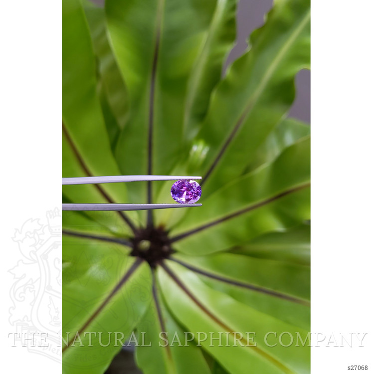 3.39 Ct. Pinkish Purple Sapphire from Ceylon (Sri Lanka)