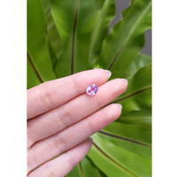 2.02 Ct. Pinkish Purple Sapphire from Ceylon (Sri Lanka) Life Style