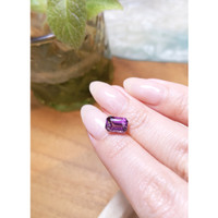 2.59 Ct. Pinkish Purple Sapphire from Ceylon (Sri Lanka) Life Style