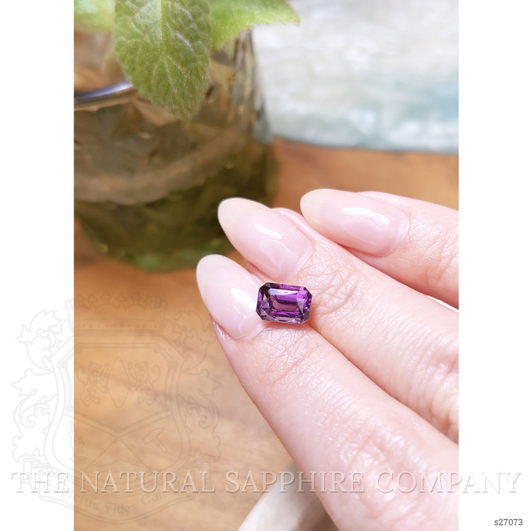 2.59 Ct. Pinkish Purple Sapphire from Ceylon (Sri Lanka)