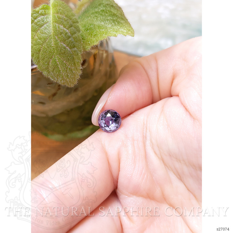 2.34 Ct. Purple Sapphire from Ceylon (Sri Lanka)