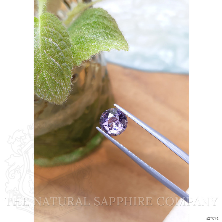 2.34 Ct. Purple Sapphire from Ceylon (Sri Lanka)