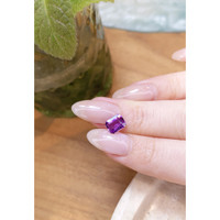 1.52 Ct. Pinkish Purple Sapphire from Ceylon (Sri Lanka) Life Style