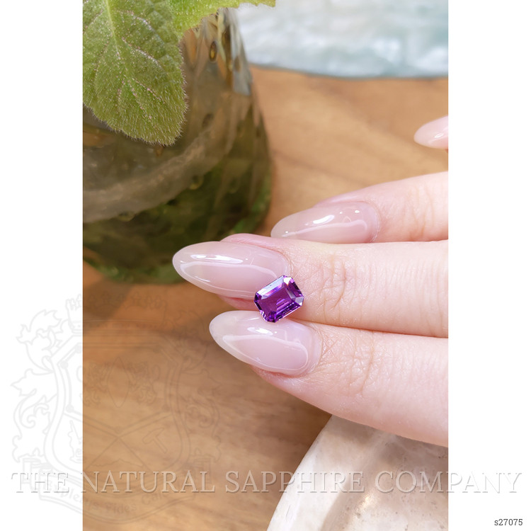 1.52 Ct. Pinkish Purple Sapphire from Ceylon (Sri Lanka)
