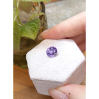 4.10 Ct. Purple Sapphire from Ceylon (Sri Lanka) Life Style