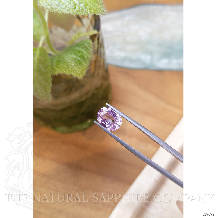 3.12 Ct. Purplish Pink Sapphire from Ceylon (Sri Lanka)