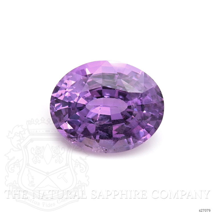 5.24 Ct. Pinkish Purple Sapphire from Ceylon (Sri Lanka)